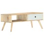 Mesa de centro de madera maciza de mango 90x50x40 cm de , Mesas de centro - Ref: Foro24-286482, Precio: 156,28 €, Descuento: %