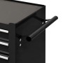 Tool cart with 4 drawers, black steel. by vidaXL, Cargo forklifts - Ref: Foro24-147189, Price: 241,10 €, Discount: %