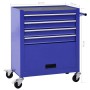 Tool cart with 4 blue steel drawers by vidaXL, Cargo forklifts - Ref: Foro24-147188, Price: 210,79 €, Discount: %