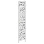 Three-panel solid Paulownia wood room divider screen in white. by , Room dividers - Ref: Foro24-358734, Price: 80,68 €, Disco...