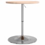 Solid oak wood high table Ø60x90.5 cm by , Kitchen and dining tables - Ref: Foro24-3270631, Price: 93,23 €, Discount: %