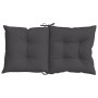 Low back chair cushions 4 pcs in anthracite gray melange fabric by , Cushions for chairs and sofas - Ref: Foro24-4002377, Pri...