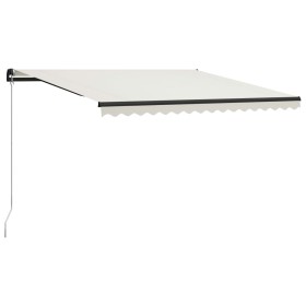 Cream-colored manual retractable awning 400x300 cm by vidaXL, Awnings - Ref: Foro24-3055192, Price: 360,76 €, Discount: %