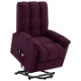 Purple fabric elevating massage chair by vidaXL, Electric massage chairs - Ref: Foro24-321397, Price: 364,22 €, Discount: %