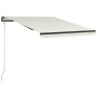 Toldo retráctil sensor de viento y LED color crema 300x250 cm de vidaXL, Toldos - Ref: Foro24-3055293, Precio: 523,57 €, Desc...