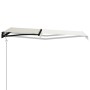 Toldo retráctil sensor de viento y LED color crema 300x250 cm de vidaXL, Toldos - Ref: Foro24-3055293, Precio: 523,57 €, Desc...