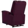 Sillón de masaje elevable tela morado de vidaXL, Sillones de masaje eléctricos - Ref: Foro24-321397, Precio: 364,99 €, Descue...