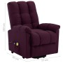 Sillón de masaje elevable tela morado de vidaXL, Sillones de masaje eléctricos - Ref: Foro24-321397, Precio: 364,99 €, Descue...