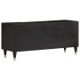 Solid mango wood TV stand 105x33x46 cm by , CD and DVD storage - Ref: Foro24-358320, Price: 112,99 €, Discount: %