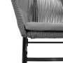 Garden armchairs with cushions 2 pcs synthetic rattan gray by , Garden chairs - Ref: Foro24-369104, Price: 154,69 €, Discount: %