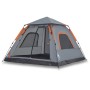 Igluzelt 5 Personen Schnellöffnung grau/orange von , Zelte - Ref: Foro24-4004148, Preis: 143,99 €, Rabatt: %