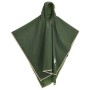 Hooded 2-in-1 green rain poncho 223x145 cm by , Camping and hiking - Ref: Foro24-4004197, Price: 20,36 €, Discount: %