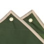 Poncho de lluvia con capucha diseño 2 en 1 verde 223x145 cm de , Camping y senderismo - Ref: Foro24-4004197, Precio: 20,36 €,...