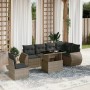 Set mit 7 Gartensofas mit Kissen synthetisches Rattangrau von , Gartensets - Ref: Foro24-3268570, Preis: 554,88 €, Rabatt: %