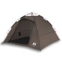 Fishing store for 4 people, quick opening, brown by , tents - Ref: Foro24-4005327, Price: 114,15 €, Discount: %