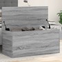 Sonoma graue Aufbewahrungsbox aus Holzwerkstoff 100x42x46 cm von , Aufbewahrungskisten - Ref: Foro24-840665, Preis: 99,27 €, ...