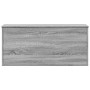 Caja de almacenaje madera ingeniería gris Sonoma 100x42x46 cm de , Baúles de almacenamiento - Ref: Foro24-840665, Precio: 99,...