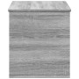 Wooden storage box in gray Sonoma engineering 100x42x46 cm by , Storage trunks - Ref: Foro24-840665, Price: 99,27 €, Discount: %