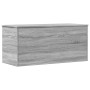 Caja de almacenaje madera ingeniería gris Sonoma 100x42x46 cm de , Baúles de almacenamiento - Ref: Foro24-840665, Precio: 99,...