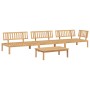 Set mit 4 Gartenpalettensofas massives Akazienholz von , Outdoor-Sofas - Ref: Foro24-3209302, Preis: 397,49 €, Rabatt: %