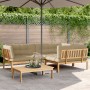 Set aus Gartenpaletten-Sofas und -Kissen 4 Stück Akazienholz von , Outdoor-Sofas - Ref: Foro24-3209363, Preis: 687,00 €, Raba...