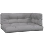 Set of garden pallet sofas and cushions 5 pieces acacia wood by , Outdoor sofas - Ref: Foro24-3209410, Price: 875,14 €, Disco...