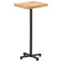 Square high bar table made of rough mango wood 50x50x110 cm by vidaXL, Kitchen and dining tables - Ref: Foro24-320270, Price:...