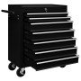 Tool box trolley 7 drawers black by vidaXL, Cargo forklifts - Ref: Foro24-147174, Price: 276,03 €, Discount: %