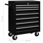 Tool box trolley 7 drawers black by vidaXL, Cargo forklifts - Ref: Foro24-147174, Price: 276,03 €, Discount: %