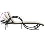 Sun loungers with cushions 2 units synthetic black rattan by , Loungers - Ref: Foro24-3277307, Price: 300,24 €, Discount: %