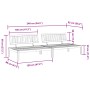 Zentrale Sofas Gartenpaletten 2 Stk. massives Akazienholz von , Outdoor-Sofas - Ref: Foro24-3209433, Preis: 239,51 €, Rabatt: %