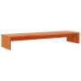 Solid pine wood monitor stand in brown wax finish, 100x27x15 cm. by , TV Furniture - Ref: Foro24-847165, Price: 30,75 €, Disc...