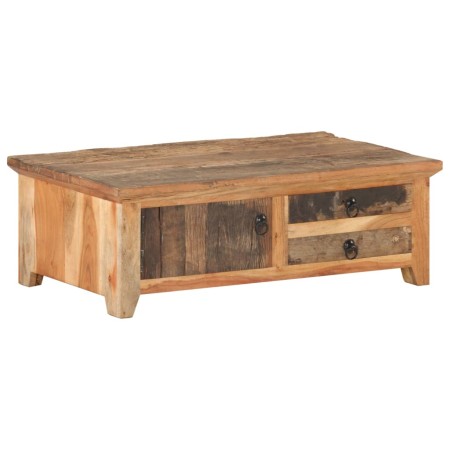 Mesa de centro de madera maciza reciclada 90x50x31 cm de vidaXL, Mesas de centro - Ref: Foro24-320384, Precio: 188,99 €, Desc...