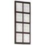 Hand-carved brown and white MDF wall panel 40x80x1.5 cm by vidaXL, Wall covering - Ref: Foro24-321655, Price: 40,00 €, Discou...