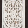 Brown and white MDF hand carved wall panel 60x60x1.5 cm by vidaXL, Wall covering - Ref: Foro24-321654, Price: 34,78 €, Discou...