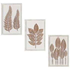 Hand-carved wall panels 3 units MDF 40x60x1.5cm by vidaXL, Wall covering - Ref: Foro24-321660, Price: 78,23 €, Discount: %