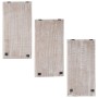 Hand-carved wall panels 3 units MDF 40x60x1.5cm by vidaXL, Wall covering - Ref: Foro24-321660, Price: 78,23 €, Discount: %