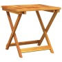 Folding garden table made of solid acacia wood 50x50x50 cm by , Garden tables - Ref: Foro24-364893, Price: 46,06 €, Discount: %