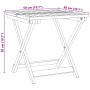 Folding garden table made of solid acacia wood 50x50x50 cm by , Garden tables - Ref: Foro24-364893, Price: 46,06 €, Discount: %