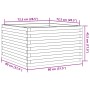 Jardinera madera maciza de abeto Douglas 80x80x45,5 cm de , Maceteros y jardineras - Ref: Foro24-847261, Precio: 124,88 €, De...