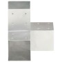 Conectores de postes en Y 4 uds metal galvanizado 91x91 mm de , Postes de cerca - Ref: Foro24-145474, Precio: 39,26 €, Descue...