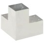 Conectores de postes en Y 4 uds metal galvanizado 91x91 mm de , Postes de cerca - Ref: Foro24-145474, Precio: 39,26 €, Descue...