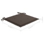 Stapelbare Gartenstühle, 4 Stück, Teakholz mit Kissen. von , Gartenstühle - Ref: Foro24-3073218, Preis: 491,01 €, Rabatt: %