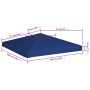 Gazebo canopy 310 g/m² 3x3 m blue by , Covers for tents and gazebos - Ref: Foro24-44782, Price: 51,21 €, Discount: %