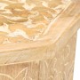 Mesa auxiliar de madera maciza de mango Ø48 cm de vidaXL, Mesas auxiliares - Ref: Foro24-320372, Precio: 154,99 €, Descuento: %