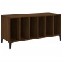 Mueble discos madera contrachapada roble marrón 100x38x48 cm de , Almacenamiento para CD y DVD - Ref: Foro24-831988, Precio: ...