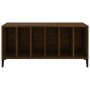 Mueble discos madera contrachapada roble marrón 100x38x48 cm de , Almacenamiento para CD y DVD - Ref: Foro24-831988, Precio: ...