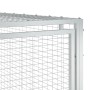 Dog kennel with galvanized steel gray fence 197x396x110 cm by , Dog kennels - Ref: Foro24-3214225, Price: 375,55 €, Discount: %