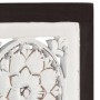 Brown and white MDF hand carved wall panel 40x40x1.5 cm by vidaXL, Wall covering - Ref: Foro24-321653, Price: 23,11 €, Discou...