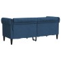 Sofá Chesterfield de 2 plazas tela azul de , Sofás - Ref: Foro24-372553, Precio: 274,40 €, Descuento: %